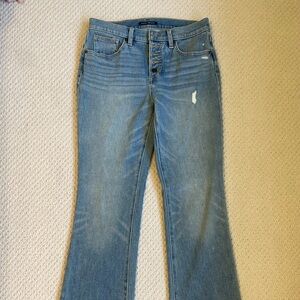 Lucky Brand 28, size 6 bootcut jeans, mid rise boot Ava